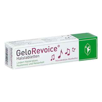 GeloRevoice Halstabletten Holunderblüte Mentholfrei 