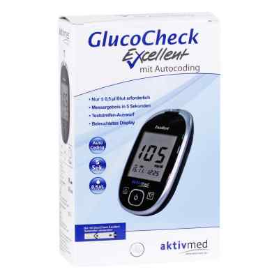 Gluco Check Excellent Blutzuckermessger.set mg/dl