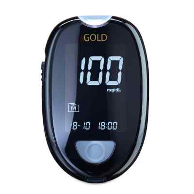 Gluco Check Gold Blutzuckermessgerät Set mg/dl