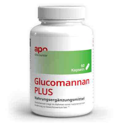 Glucomannan PLUS Sättigungskapseln von apodiscounter 60 stk von IQ Supplements GmbH PZN 19164419