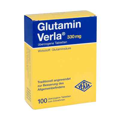 Glutamin Verla überzogene Tabletten 100 stk von Verla-Pharm Arzneimittel GmbH &  PZN 00425998