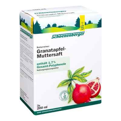 Granatapfel Muttersaft Schoenenberger 3X200 ml von SALUS Pharma GmbH PZN 03502831