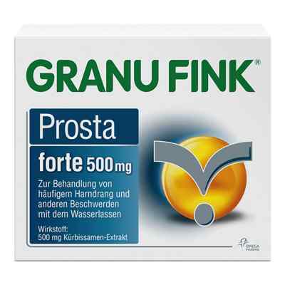 GRANU FINK Prosta forte 500mg 140 stk von Omega Pharma Deutschland GmbH PZN 10011938