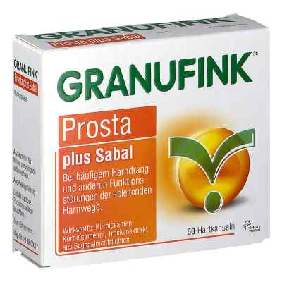 GRANUFINK Prosta plus Sabal Hartkapseln 60 stk von OMEGA PHARMA AUSTRIA HEALTH CARE PZN 08200608