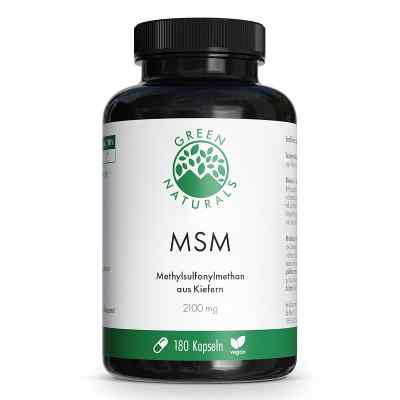Green Naturals MSM 2100mg Kapseln vegan hochdosiert