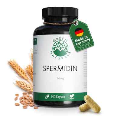 GREEN NATURALS Spermidin 1,6 Mg Vegan Kapseln