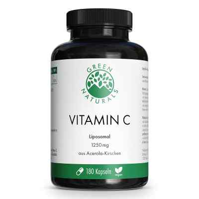 Green Naturals Vitamin C 1250 mg liposomal vegan Kapseln
