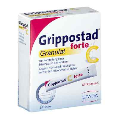 Grippostad C forte Granulat 12 stk von STADA ARZNEIMITTEL GMBH          PZN 08200531
