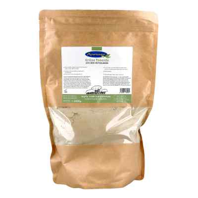 Grüne Tonerde Ayursana Pulver 1 kg von Ayursana GmbH PZN 04104096