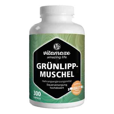Grünlippmuschel 500 mg hochdosiert 300 stk von Vitamaze GmbH PZN 15300305
