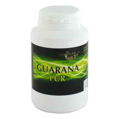Guarana Pur 500 mg Kapseln 120 stk von Vita World GmbH PZN 03296478