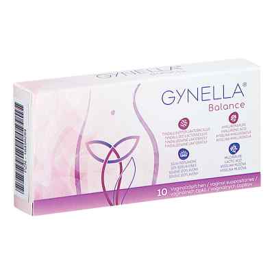 Gynella Balance Vaginalsuppositorien 10 stk von HEATON k.s. PZN 18456284