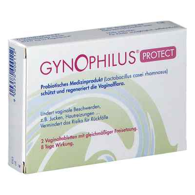 Gynophilus Protect Vaginaltabletten 2 stk von GERMANIA PHARMAZEUTIKA GMBH      PZN 08200537