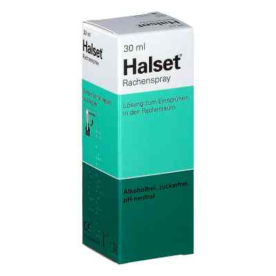 Halset Rachenspray 30 ml von GSK-GEBRO CONSUMER HEALTHCARE GM PZN 08200548