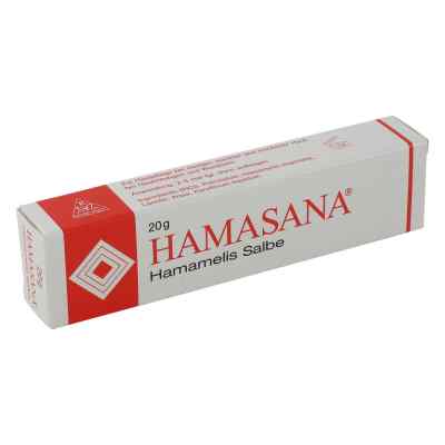 Hamasana Hamamelis Salbe 20 g von ROBUGEN GmbH Pharmazeutische Fab PZN 00842294