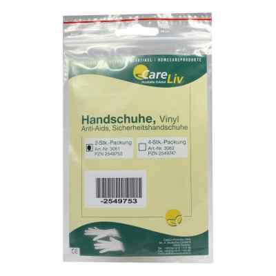 Handschuhe Vinyl Anti Aids 2 stk von Careliv Produkte OHG PZN 02549753
