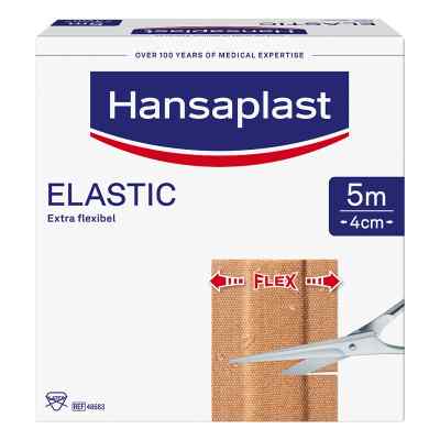 Hansaplast Elastic Pflaster 5mx4cm 1 stk von Beiersdorf AG PZN 07577607