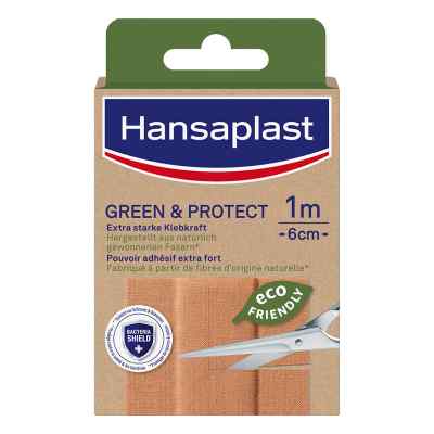 Hansaplast Green & Protect Pflaster 6 Cmx1 M 1 stk von Beiersdorf AG PZN 17560720