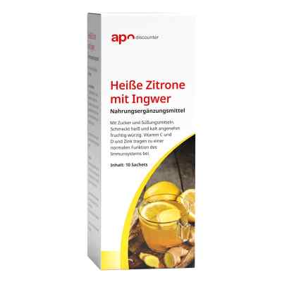 Heisse Zitrone mit Ingwer 10X5 g von apo.com Group GmbH PZN 18826634