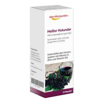 Heisser Holunder Pulver Beutel 10X5 g von Apologistics GmbH PZN 16705228
