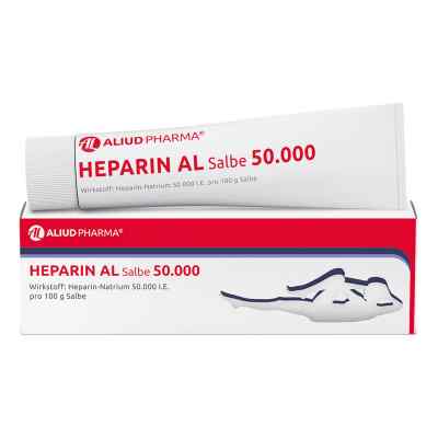 Heparin AL Salbe 50.000 bei Prellungen oder Blutergüssen 100 g von ALIUD Pharma GmbH PZN 04668350