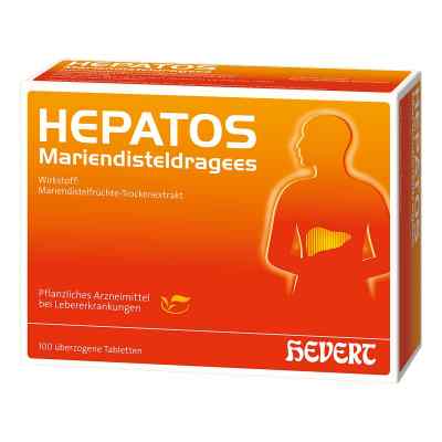 Hepatos Mariendisteldragees 100 stk von Hevert Arzneimittel GmbH & Co. K PZN 07112357