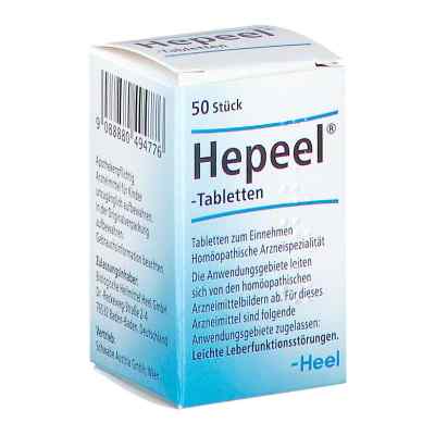 Hepeel - Tabletten 50 stk von SCHWABE AUSTRIA GMBH     PZN 08200957