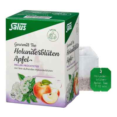 Holunderblüten Apfel Tee Salus