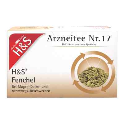 H&s Fencheltee ungemischt Filterbeutel 20X2.2 g von H&S Tee - Gesellschaft mbH & Co. PZN 02286041