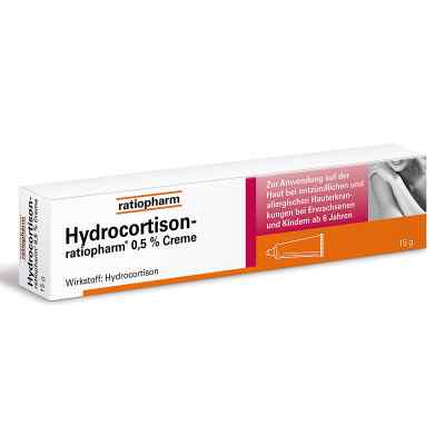 Hydrocortison ratiopharm 0,5%, Creme 15 g von ratiopharm GmbH PZN 09703298