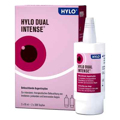 Hylo Dual Intense Augentropfen 2X10 ml von URSAPHARM Arzneimittel GmbH PZN 17845084