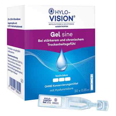 Hylo-Vision Gel Sine Einzeldosispipetten 20X0.35 ml von OmniVision GmbH PZN 03114098
