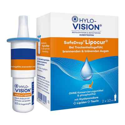 Hylo-vision Safedrop Lipocur Augentropfen 2X10 ml von OmniVision GmbH PZN 16009629