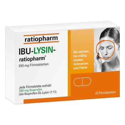 Ibu-Lysin ratiopharm 293 mg Filmtabletten