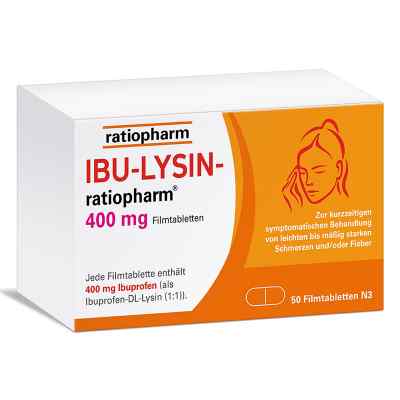 IBU LYSIN ratiopharm 400 mg Filmtabletten