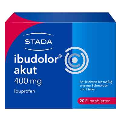 Ibudolor akut 400mg Ibuprofen Filmtabletten 20 stk von STADA GmbH PZN 09091257