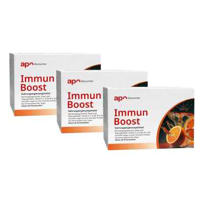 Immun Boost Trinkampullen mit Vitamin A, C, D, B6, B12, Zink 3x28x25 ml von  PZN 08102385