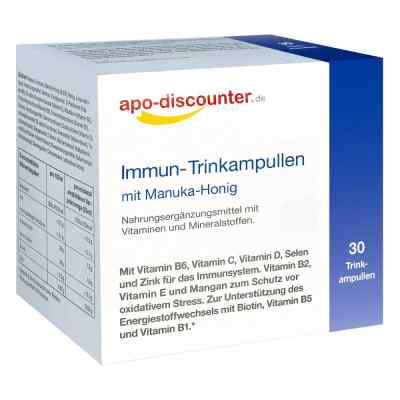 Immun Direkt mit Manuka Honig Trinkampullen für das Immunsystem 30X25 ml von apo.com Group GmbH PZN 16908440