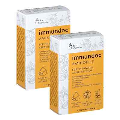 immundoc AMINOFLU Granulatbeutel 2x3 stk von  PZN 08103873