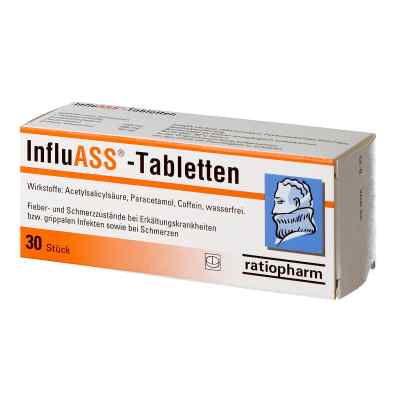 InfluASS-Tabletten 30 stk von RATIOPHARM ARZNEIMITTEL VERTRIEB PZN 08200151