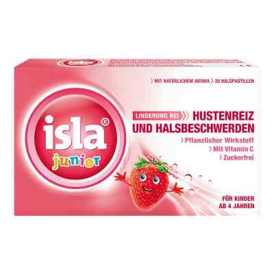 isla junior Halspastillen bei Kinderhalsschmerzen 