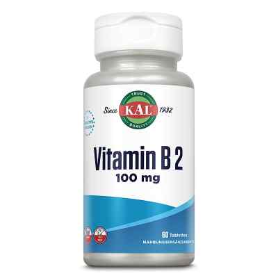 KAL Vitamin B2 Riboflavin 100 mg Tabletten 60 stk von Supplementa GmbH PZN 13895116