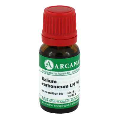 Kalium Carbonicum Arcana Lm 6 Dilution 10 ml von ARCANA Dr. Sewerin GmbH & Co.KG PZN 07540691