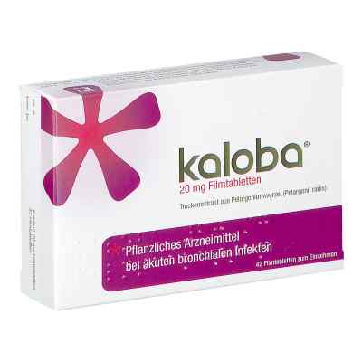 Kaloba 20 mg Filmtabletten 42 stk von SCHWABE AUSTRIA GMBH     PZN 08200562
