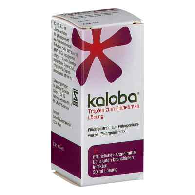 Kaloba - Tropfen zum Einnehmen 20 ml von SCHWABE AUSTRIA GMBH     PZN 08200564