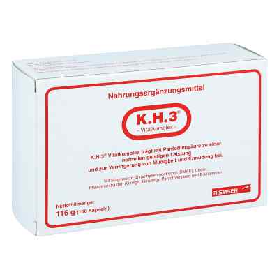 K.h.3 Vitalkomplex Kapseln 150 stk von Esteve Pharmaceuticals GmbH PZN 11524522