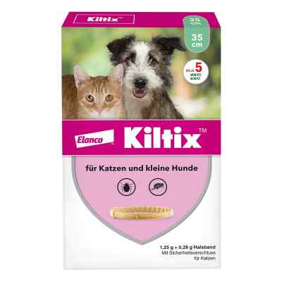 Kiltix Halsband für kleine Hunde gegen Zecken und Flöhe