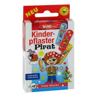 Kinderpflaster Pirat 10 stk von Axisis GmbH PZN 09720807