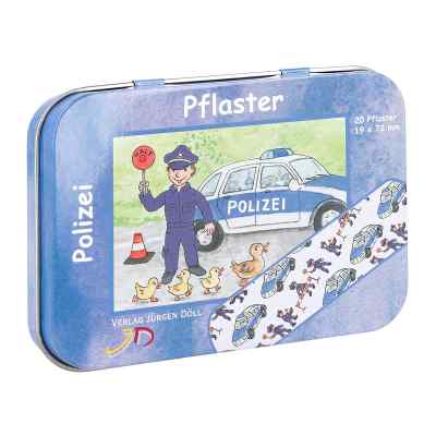 Kinderpflaster Polizei Dose 20 stk von Axisis GmbH PZN 13514309