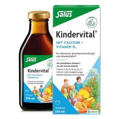 Kindervital mit Calcium + D3 Tonikum Salus